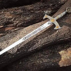 38-inch handmade Knights Templar great sword with high-carbon steel blade – view 1