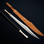 Percy Jackson Backbiter Sword Replica – Brass Handle – full product view