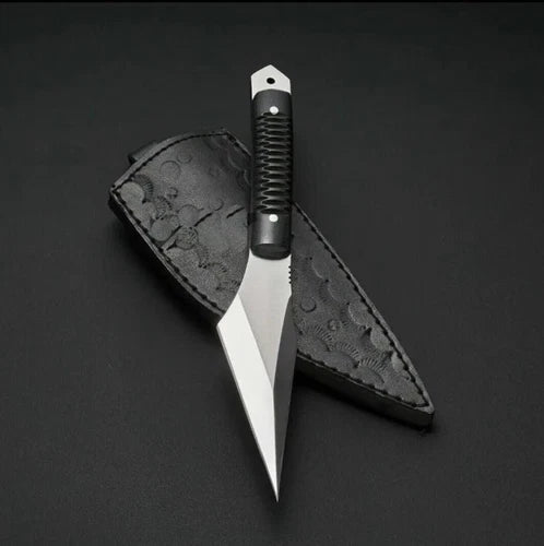 CUSTOM HANDMADE D2 STEEL KIRIDASHI KNIFE | SURVIVAL KNIFE WITH WOOD HANDLE