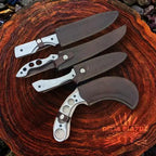 Dexter 4-Piece Stainless Steel Knife Set Replica – collector display view