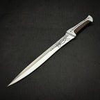 Dune Crysknife Replica – D2 Steel & Leather Sheath – handle or hilt detail