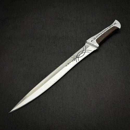 Dune Paul Atreides Crysknife with Leather Sheath | handmade movie knife replica