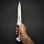 Dune Crysknife Replica – D2 Steel & Leather Sheath – alternate angle