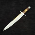 Expendables 2 Toothpick Bowie Knife Replica – Walnut – handle or hilt detail