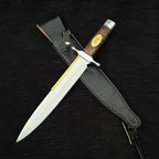 Expendables 2 Toothpick Bowie Knife Replica – Walnut – full product view
