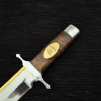 Expendables 2 Toothpick Bowie Knife Replica – Walnut – alternate angle