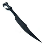 Handmade J2 Steel Spartan Sword with Leather Scabbard – blade or head profile
