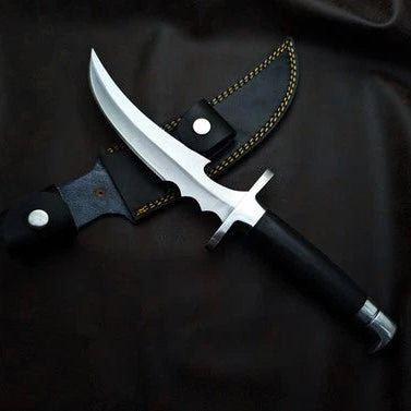Handmade Bat-man Red Hood Inspired Knife | Stainless Steel Anime Cosplay Prop