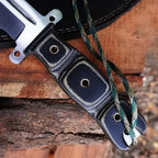 Walking Dead Daryl Dixon Knife Replica – G10 Handle – collector display view