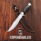 Expendables Legionnaire Bowie Knife Replica – Steel – full product view