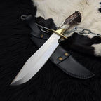 Inglourious Basterds Aldo Raine D2 Bowie Knife – collector display view