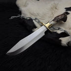 Inglourious Basterds Aldo Raine D2 Bowie Knife – alternate angle