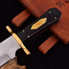 Firefly Jayne Cobb Bowie Knife Replica – Bull Horn – material and finish detail