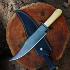 Juan Padillo Bowie Knife Replica – 5160 Steel – full product view