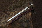 Handmade Excalibur-Inspired Carbon Steel Display Sword – blade or head profile