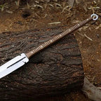 Handmade Carbon Steel Medieval Spear – blade or head profile