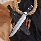 Predator Movie Bowie Knife Replica – 5160 Steel – full product view