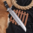 Predator Movie Bowie Knife Replica – 5160 Steel – material and finish detail