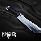 Punisher M4X D2 Bowie Knife Replica – Micarta Handle – full product view