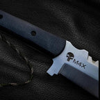 Punisher M4X D2 Bowie Knife Replica – Micarta Handle – alternate angle