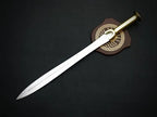 Percy Jackson Riptide Sword Replica – Brass Handle – material and finish detail