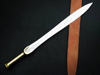 Percy Jackson Riptide Sword Replica – Brass Handle – collector display view