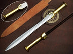 Percy Jackson Riptide Sword Replica – Brass Handle – full product view