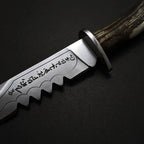Supernatural Ruby's Knife Replica – Stag Antler – collector display view