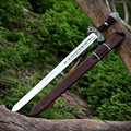Handmade Viking Warrior Sword – High Carbon Steel, Norse Replica Collectible