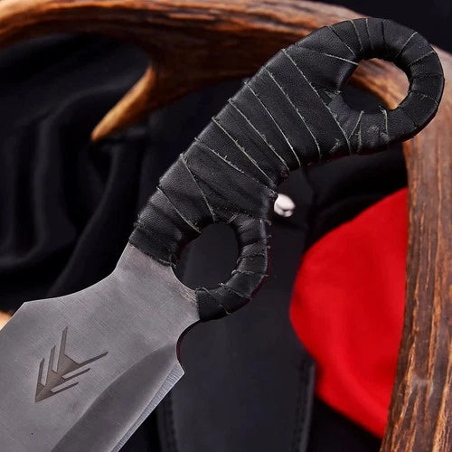 Handmade destiny 2 Replica Knife Fantasy Movie Prop Carbon Steel Knife, Gift