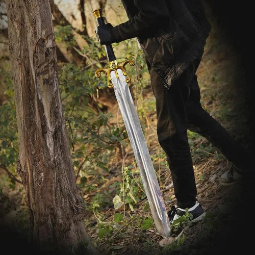 He-Man Legendry Sword – Handmade Steel Fantasy Sword – Vintage Collector Display