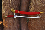 Wheel of Time Heron Mark Sword Replica with Scabbard – material and finish detail