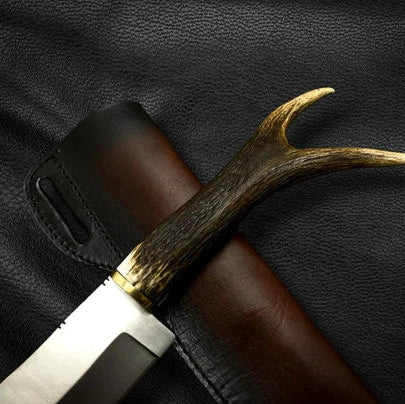 Handmade D2 Steel Bowie Knife: Legend of The Fall Movie Replica with Leather She