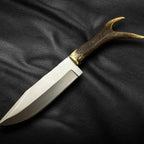 Legends of the Fall D2 Bowie Knife Replica – Antler – collector display view