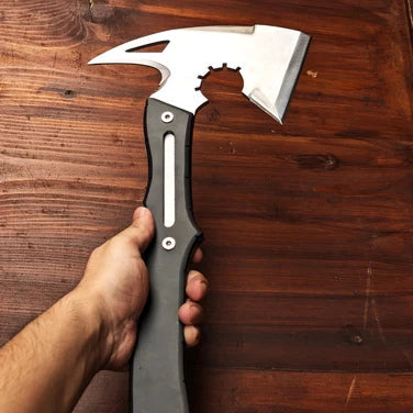 Leon Kennedy Hatchet Replica: RE9 Resident Evil Requiem Full Tang Axe Leather