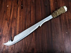 Predator 2 Greyback Machete Replica – Stainless Steel – included accessory view