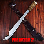 Predator 2 Greyback Machete Replica – Stainless Steel – full product view