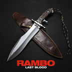Rambo V Heartstopper Knife Replica – Stainless Steel – full product view