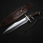 Rambo V Heartstopper Knife Replica – Stainless Steel – included accessory view