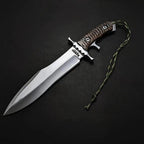 Rambo V Heartstopper Knife Replica – Stainless Steel – material and finish detail
