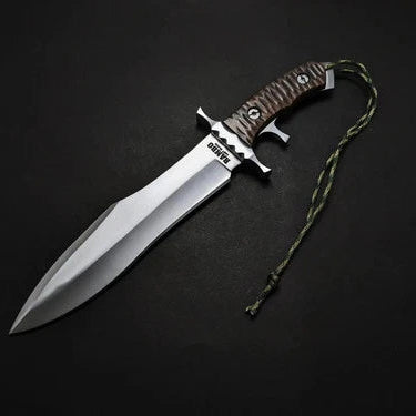 Rambo V "HEARTSTOPPER" Replica Knife Stainless Steel Movie Prop with Sheath Gift