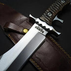 Rambo V Heartstopper Knife Replica – Stainless Steel – handle or hilt detail