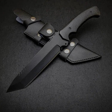 Resident Evil 4 Ada Wong Knife Replica: Tactical & Elite with Leather Sheath