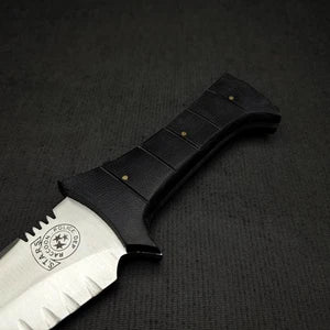 Resident Evil 4 Leon Kennedy Replica Knife Leather Sheath | Full Tang Handmade
