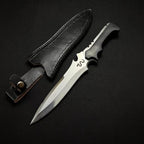 Resident Evil Leon Kennedy Twin Hatchet Replica Set – collector display view