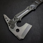 Resident Evil Requiem Upgraded Leon Kennedy Axe Replica – handle or hilt detail