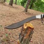 Handmade 5160 Carbon Steel Machete with Sheath – included sheath or scabbard view