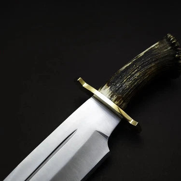 Seraphim Falls Bowie Knife: Muela Magnum Stag 26 Replica with Leather Sheath