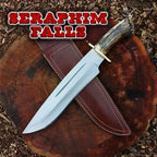Seraphim Falls Bowie Knife Replica – Brass Guard – full product view