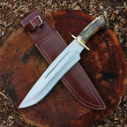 Seraphim Falls Bowie Knife Replica – Brass Guard – handle or hilt detail